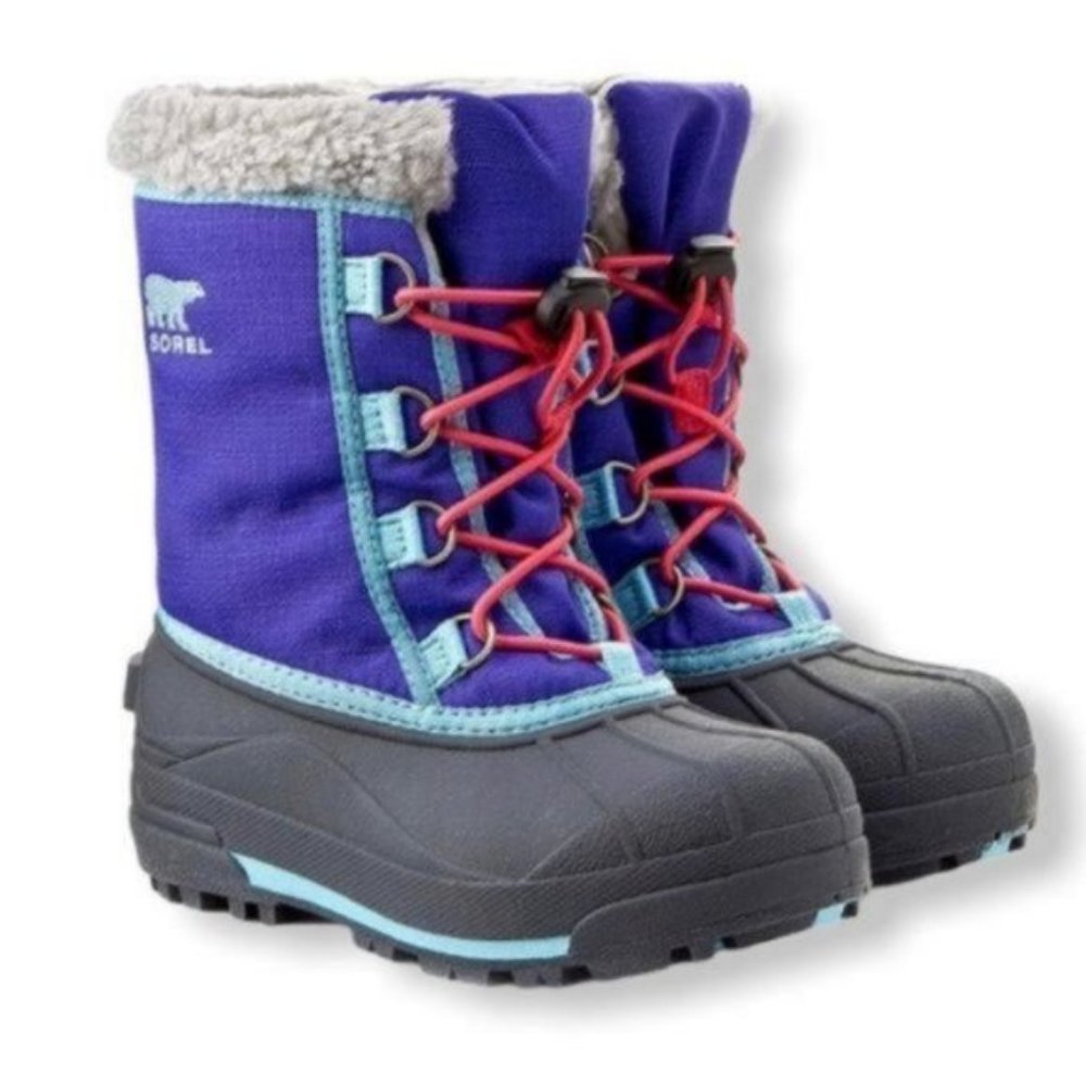 Sorel purple blue winter snow boots size 6 - Picture 11 of 11